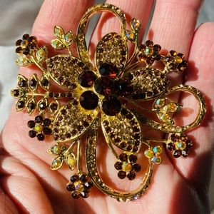 Huge Vintage Brooch